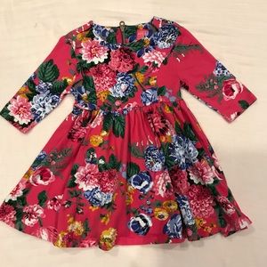 Floral Joules Girls dress size 5